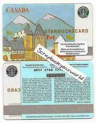 2010 WINTER OLYMPICS Canada Original STARBUCKS Gift Card - Sold on eBay Nov, 24th 2018 for $11.60