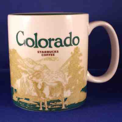 Starbucks Colorado 2010 Global Icon Collector Series Coffee Mug Skier - Sold on eBay Nov, 24th 2018 for $13.11