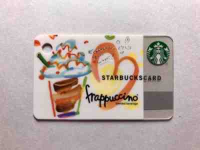 Starbucks Card 2011 Japan Mini Frappuccino - Sold on eBay Nov, 25th 2018 for $24.50