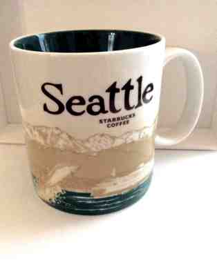 2011 Global Icons Mug SEATTLE Starbucks Space Needle - Sold on eBay Nov, 24th 2018 for $20.00