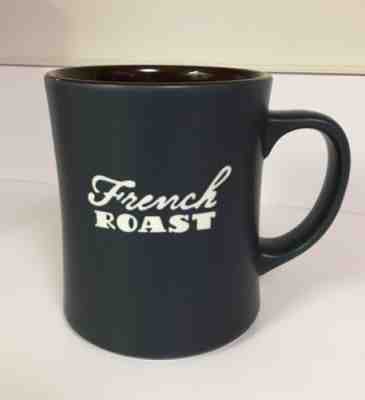 Starbucks Coffee 2011 French Roast Bone China Mug 16oz Matte Black Coffee Mug - Sold on eBay Nov, 24th 2018 for $17.95