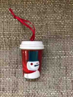 Starbucks Red Cup Ornament Holiday 2012 In Flawless Condition - Sold on eBay Nov, 25th 2018 for $10.00