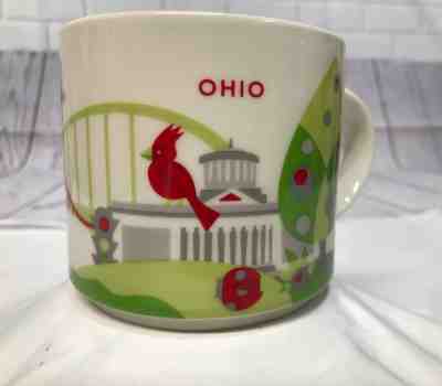 Starbucks “You Are Here” Collection 14oz Ohio 2013 Coffee Mug Retired Collection - Sold on eBay Nov, 25th 2018 for $15.00
