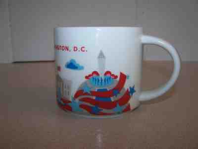STARBUCKS "YOU ARE HERE COLLECTION WASHINGTON  D.C." 14 OZ MUG 2013 - Sold on eBay Nov, 25th 2018 for $19.95