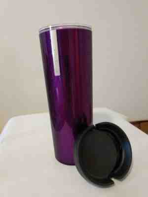 Starbucks 16oz Purple Textured, Bubble, Acrylic Travel Tumbler 2013. Glitter - Sold on eBay Nov, 25th 2018 for $12.50