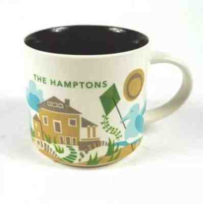 Starbucks The Hamptons City Cup Mug "You Are Here" YAH Collection 14 Oz 2013 - Sold on eBay Nov, 25th 2018 for $19.99