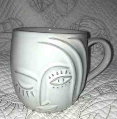 Starbucks 2013 Anniversary Coffee Mug 3D Mermaid Winking Siren White EUC! - Sold on eBay Nov, 24th 2018 for $12.99