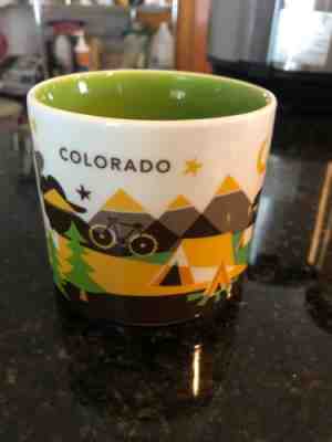2013 STARBUCKS YOU ARE HERE MUG: COLORADO Starbucks Mug Coffee Mug - Sold on eBay Nov, 24th 2018 for $8.99