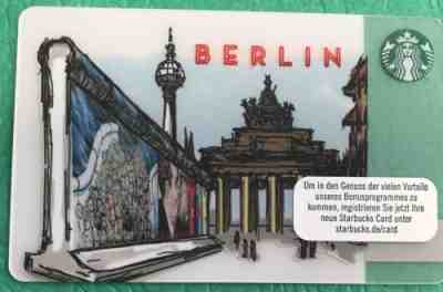 Starbucks Card Berlin #6136 NEW 2014 - Sold on eBay Nov, 25th 2018 for $3.50
