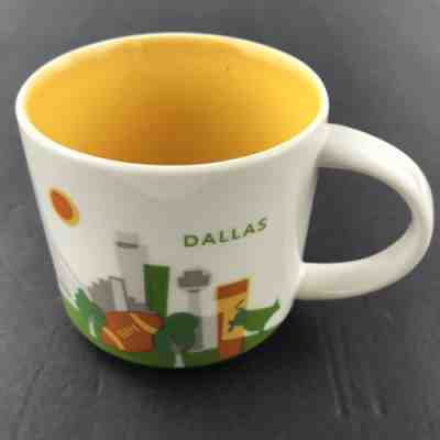 Starbucks Dallas You Are Here Collection Mug 2014 14oz - Sold on eBay Nov, 25th 2018 for $9.95