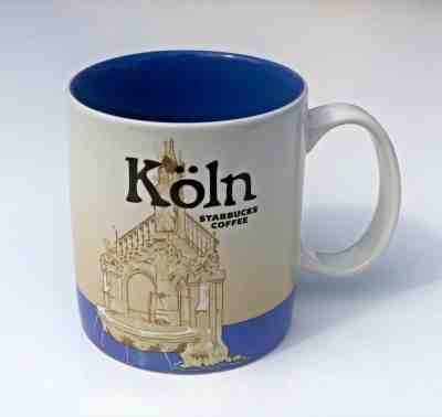2014 Starbucks KOLN Cologne Germany Global Icon City Collector Series 16 oz Mug - Sold on eBay Nov, 25th 2018 for $39.95