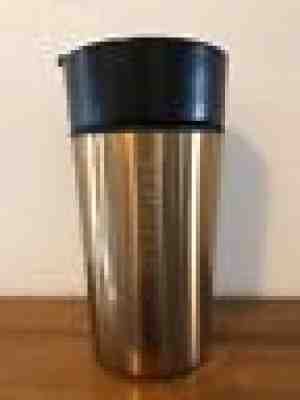 STARBUCKS Metallic Gold 12 oz Travel Tumbler 2014, Beautiful Color EUC - Sold on eBay Nov, 25th 2018 for $7.99