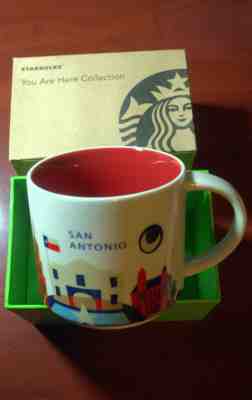 Starbucks San Antonio You Are Here Collection Mug 2014 14 Fluid Ounces - Sold on eBay Nov, 24th 2018 for $20.00