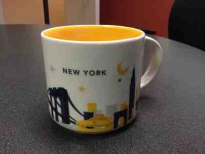 New York Starbucks You Are Here Mug YAH 2015 14 oz - Sold on eBay Nov, 25th 2018 for $10.50