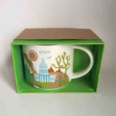 Starbucks Utah Coffee Mug You are Here Collection YAH 2015 - Sold on eBay Nov, 25th 2018 for $24.00