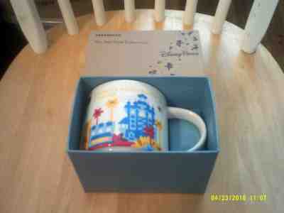 Disney Parks Starbucks YOU ARE HERE Collection HOLLYWOOD STUDIOS Mug 2015 - Sold on eBay Nov, 25th 2018 for $39.00