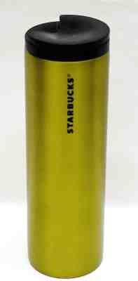 Starbucks 2015 Sage Green Double Walled Stainless Steel 16 ounce Travel Tumbler - Sold on eBay Nov, 25th 2018 for $24.99