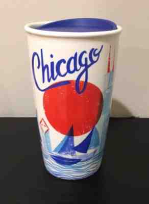 Starbucks Chicago 2016 Double-Walled Ceramic 12 Ounce Mug - Sold on eBay Nov, 25th 2018 for $36.99