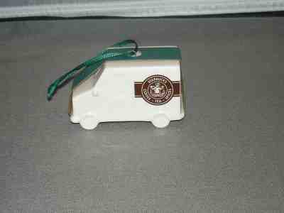 STARBUCKS 2016 COFFEE TRUCK CERAMIC CHRISTMAS ORNAMENT   NWTS - Sold on eBay Nov, 25th 2018 for $6.95