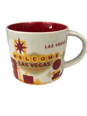 Starbucks You Are Here Collection 2016 Ceramic Las Vegas Coffee Mug 14 FL Oz - Sold on eBay Nov, 24th 2018 for $7.50