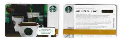 2017 Northern Ireland Starbucks Card / Cups - Rare - Free Shipping - Sold on eBay Nov, 25th 2018 for $7.00