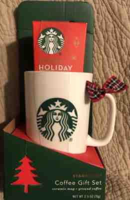 Starbuck’s Christmas Coffee Gift Set/ 2017 Mermaid Ceramic Mug & Coffee/ New! - Sold on eBay Nov, 25th 2018 for $9.99