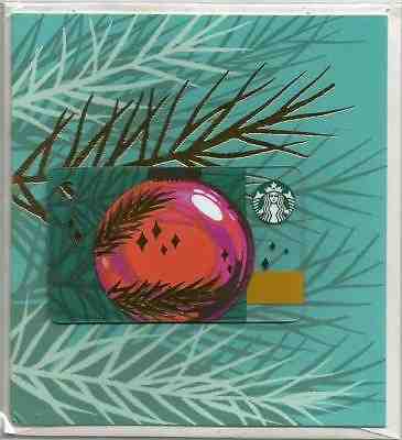 U.K. Starbucks card  NEW " Christmas  Mini " 2018 with envelope - Sold on eBay Nov, 25th 2018 for $6.75