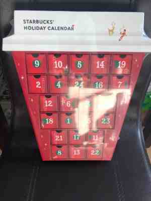 starbucks japan 2018 holiday advent calendar free shipping