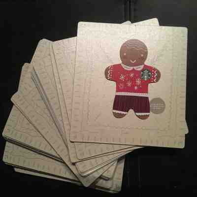 2018 STARBUCKS MINI DIE CUT GINGERBREAD MAN CHRISTMAS GIFT CARD NO VALUE LOT 19 - Sold on eBay Nov, 24th 2018 for $3.25