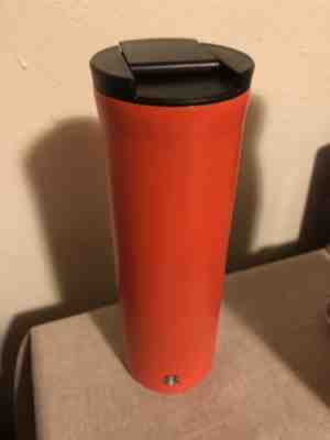 Starbucks 2018 16oz Orange Stainless Steel Travel Tumbler New!Free Shipping - Sold on eBay Nov, 24th 2018 for $18.20