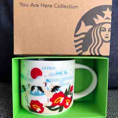 Starbucks Japan 2018 winter YAH (You Are Here) collection 14oz Mug - Sold on eBay Nov, 24th 2018 for $47.99