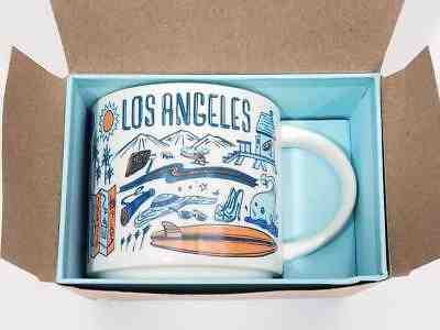 Starbucks Been There Series LOS ANGELES Coffee Mug 2018 Limited Edition Cali - Sold on eBay Nov, 27th 2018 for $17.75