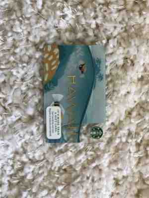 2015 NEW Starbucks Limited Edition Hawaii Destinations Gift Card - Sold on eBay Nov, 27th 2018 for $3.00