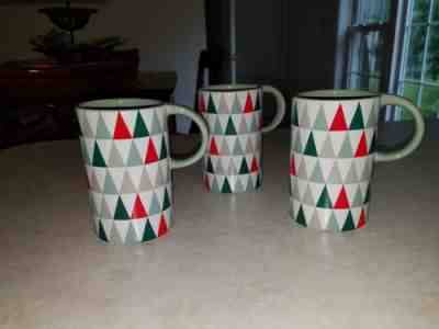 3~Starbucks Mugs Christmas Trees 2017 Limited Edition 12oz Special Thailand~NEW - Sold on eBay Nov, 26th 2018 for $25.00