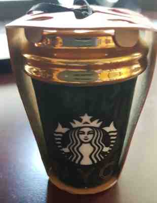 2016  Starbucks "NYC BLACK "  Christmas Ornament (NEW) Limited Edition - Sold on eBay Nov, 23rd 2018 for $14.00