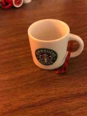 Starbucks Siren Christmas Holiday Ornament 1999 Collection Mini Coffee Cup Mug - Sold on eBay Nov, 27th 2018 for $22.06