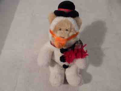 Starbucks Bearista Bear Snowman Christman Stuffed Animal Plush 1999 With Tag 10" - Sold on eBay Sep, 9th 2018 for $10.00
