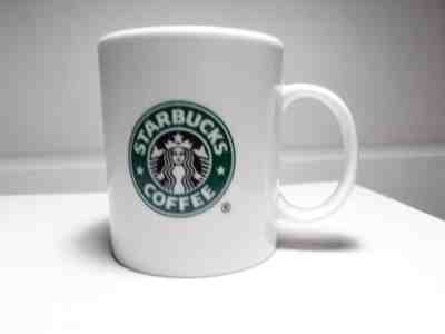 Nice Large 20 oz Starbucks Coffee Mug Classic White Green Mermaid Logo 2001 - Sold on eBay Sep, 23rd 2018 for $12.50