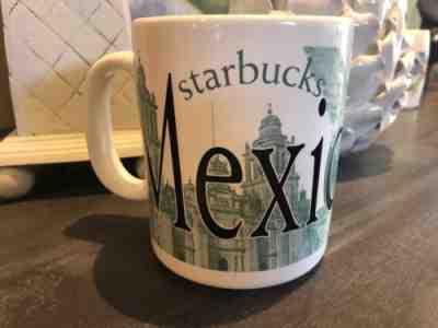 STARBUCKS 2002 MEXICO CITY GLOBAL ICON COLLECTOR SERIES  MUG 1st Edition UNUSED  - Sold on eBay Nov, 26th 2018 for $8.00