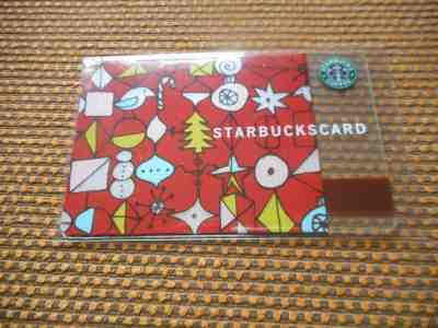 2002 USA 'GEM MINT' "ORNAMENT" Starbucks Card - Sold on eBay Nov, 25th 2018 for $14.00