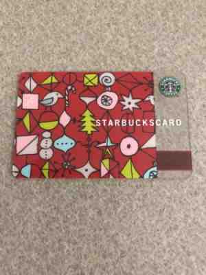 Starbucks Gift Card 2002, Christmas Ornaments, VHTF-Used 16 years old - Sold on eBay Nov, 13th 2018 for $8.00
