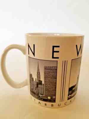 Starbucks New York City Scenes Series 2003 Barista Large Coffee Mug EUC - Sold on eBay Nov, 27th 2018 for $7.95