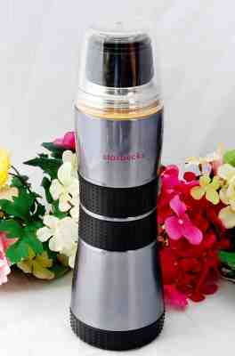 Starbucks 2003 Silver 16 ounce Stainless Steel Extreme Thermos  - Sold on eBay Nov, 26th 2018 for $29.99