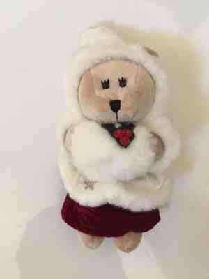 Starbucks 37th Bearista 2004 Girl Bear Winter Christmas Holiday  - Sold on eBay Nov, 27th 2018 for $6.00