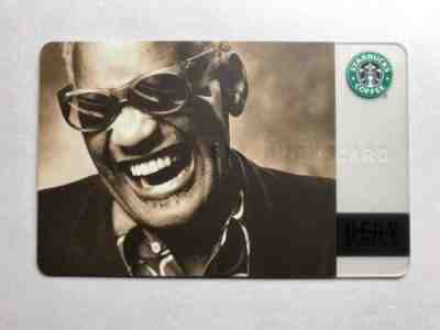 Starbucks Card 2004 Ray Charles - Sold on eBay Nov, 15th 2018 for $27.00