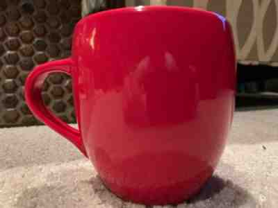Starbucks Coffee Mug Tea Cup Bright Classic Cherry Solid Red 12 Oz 2005 - Sold on eBay Nov, 28th 2018 for $10.00