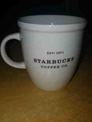 Starbucks Coffee Mug 2006 Brown White - Sold on eBay Nov, 26th 2018 for $3.00