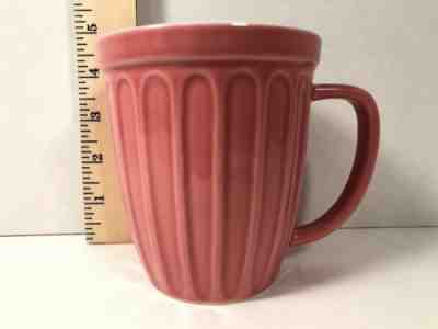 Starbucks Pink Mug Fluted Ribbed 2006 Coffee Tea 16oz Large Cup Latte Grande - Sold on eBay Nov, 26th 2018 for $14.88