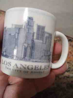 Starbucks Collectible Mini Mug Ornament - Los Angeles  2006 Edition 2 ounces EUC - Sold on eBay Nov, 26th 2018 for $9.99