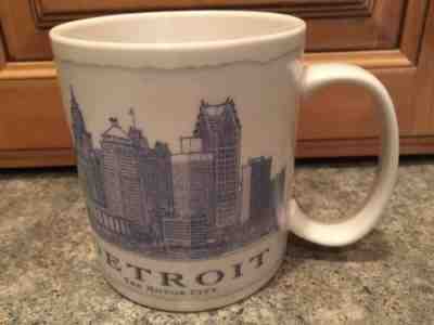 STARBUCKS MUG DETROIT MICH. VINTAGE MINT ARCHITECTURE 2007 THE MOTOR CITY 18 OZ. - Sold on eBay Nov, 28th 2018 for $27.99